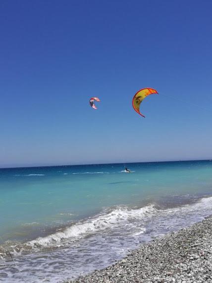 Marilena Mare Seaside House Villa Ialysos  Bagian luar foto